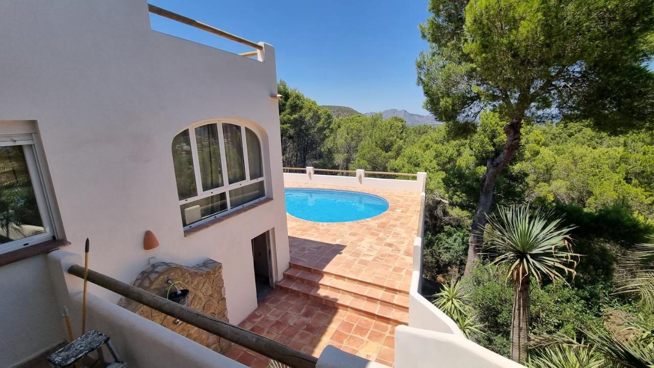 Ibiza Dream Villa Denia, Seaview, Pool, Bbq, Airco, Wifi Экстерьер фото