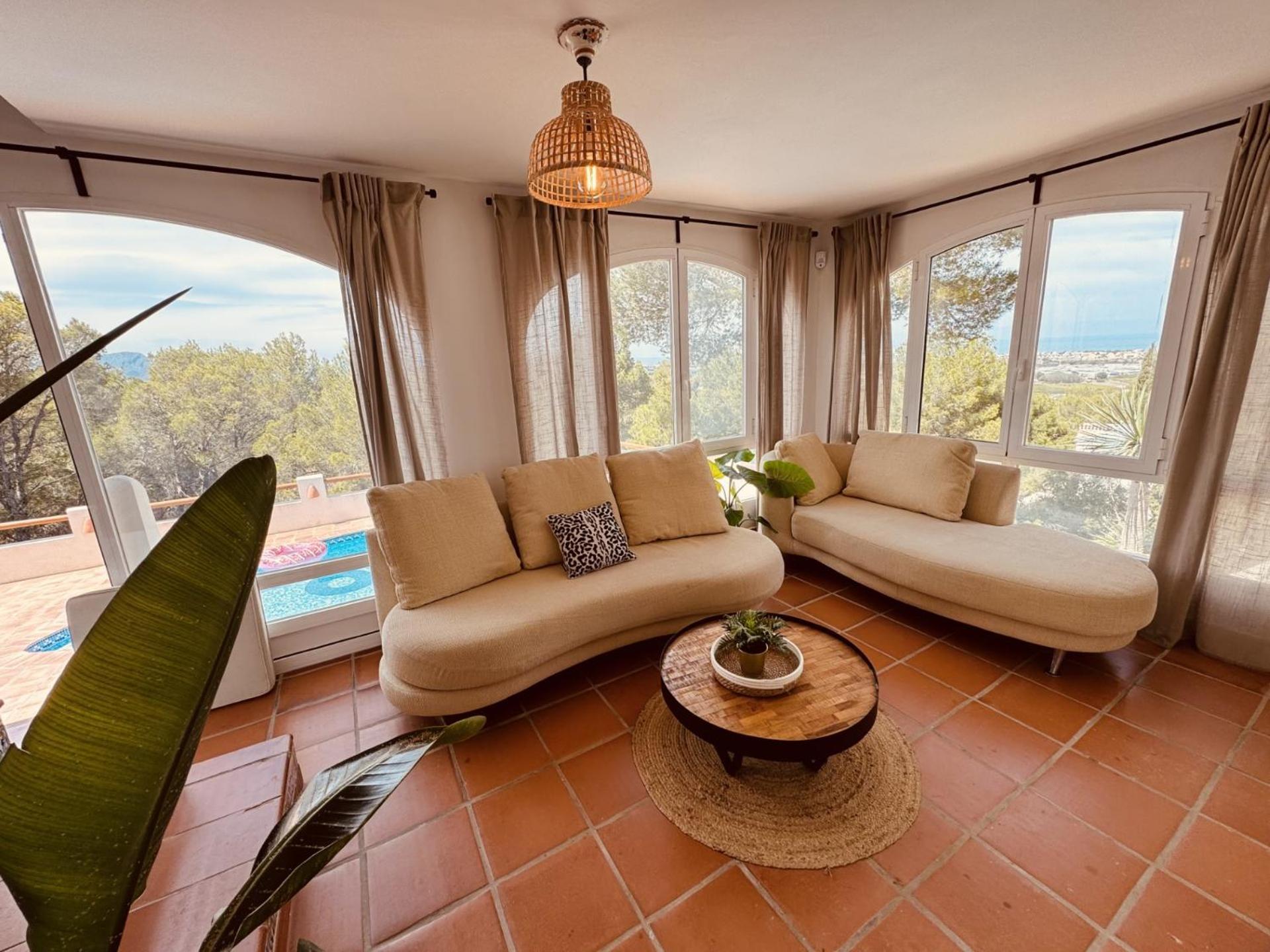 Ibiza Dream Villa Denia, Seaview, Pool, Bbq, Airco, Wifi Экстерьер фото